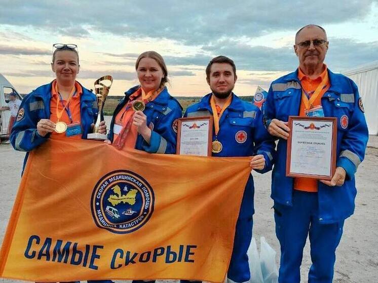 Команда скорой помощи Ленобласти взяла 1 место на межрегиональных соревнованиях