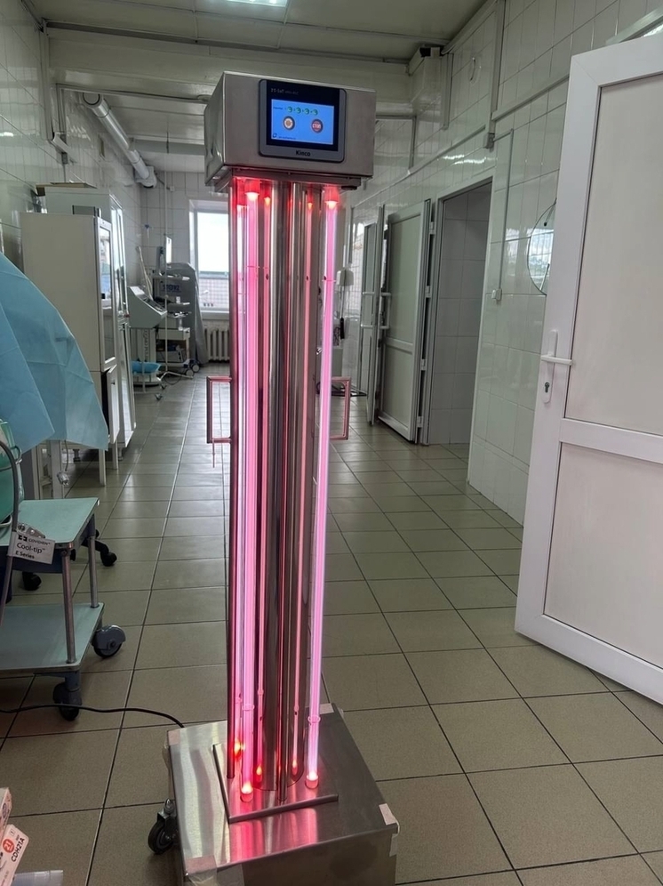  Онкодиспансер Тувы приобрел  современный  комплекс  для экстренной дезинфекции помещений