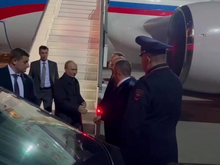 Президент Владимир Путин прибыл с рабочим визитом в Самарскую область
