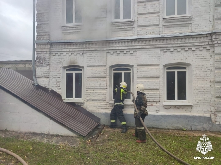 В костромском ТЦ выгорел магазин