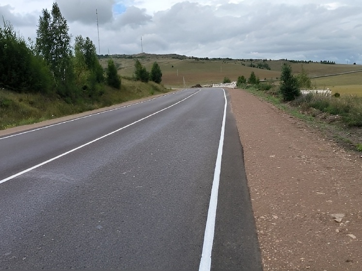 В Хакасии проверили отремонтированную дорогу Шира – Черное Озеро