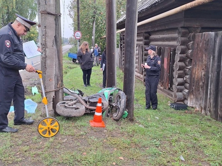 Байкер разбился насмерть в уральском поселке