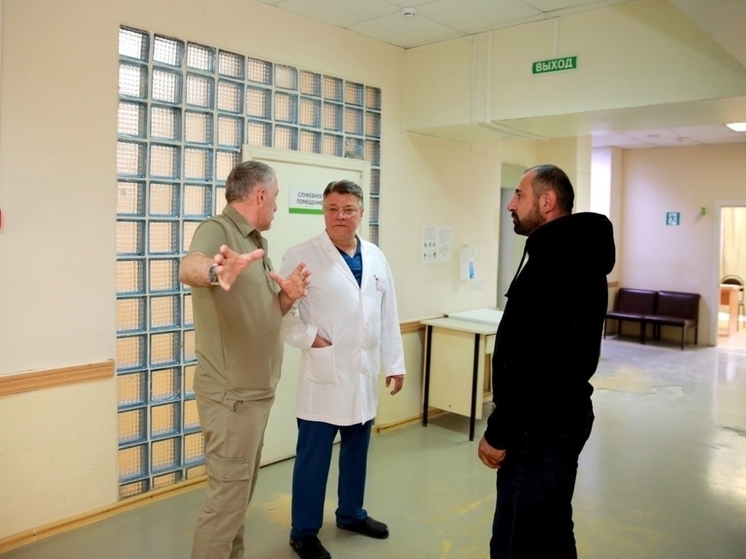 В калужском БСМП продолжаются ремонтные работы