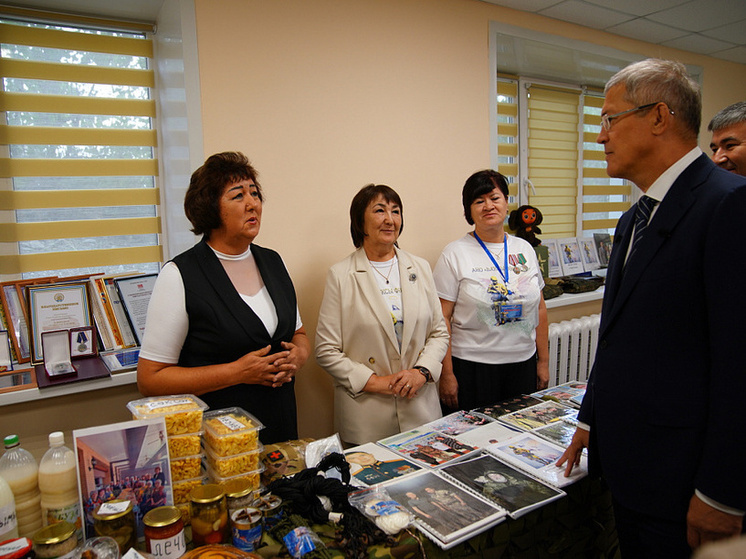 Глава Башкирии посетил в Баймаке Центр поддержки участников СВО