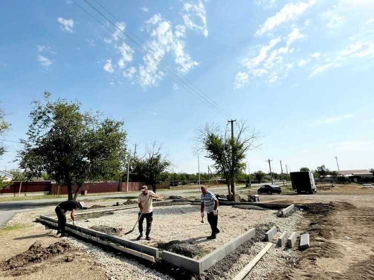 В хуторе Николаевская Степь Минераловодского округа построят детскую площадку