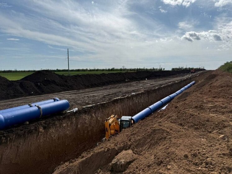 Водовод из Павлопольского водохранилища планируют сдать раньше срока