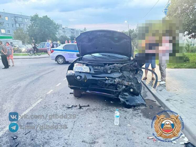 В Пионерском в ДТП пострадала несовершеннолетняя девочка