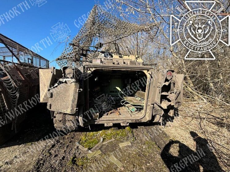 Из Курской области отправят в музей сожженную американскую Бредли