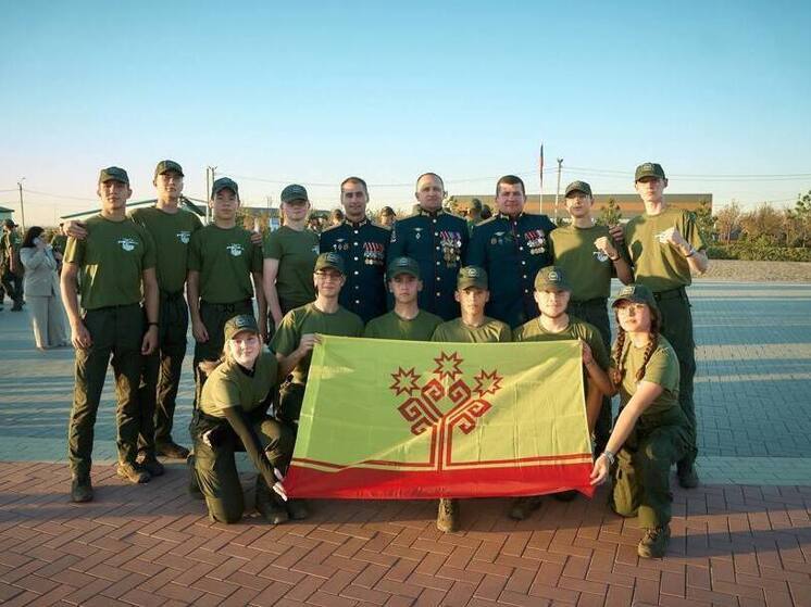 Команда Чувашии достойно выступила на соревнованиях «Путь ВОИНа»