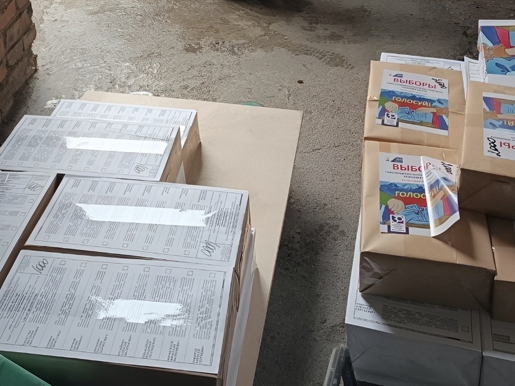 По Хакасии отправили избирательный груз