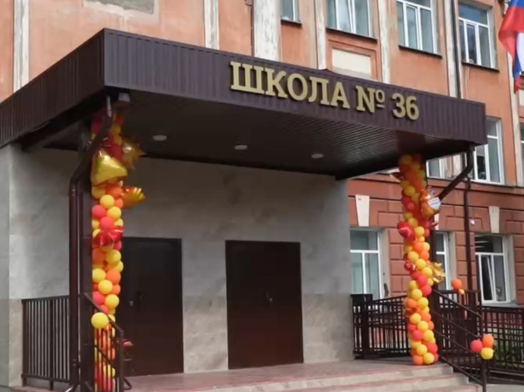 Капремонт школы №36 в Новосибирске завершат к ноябрю