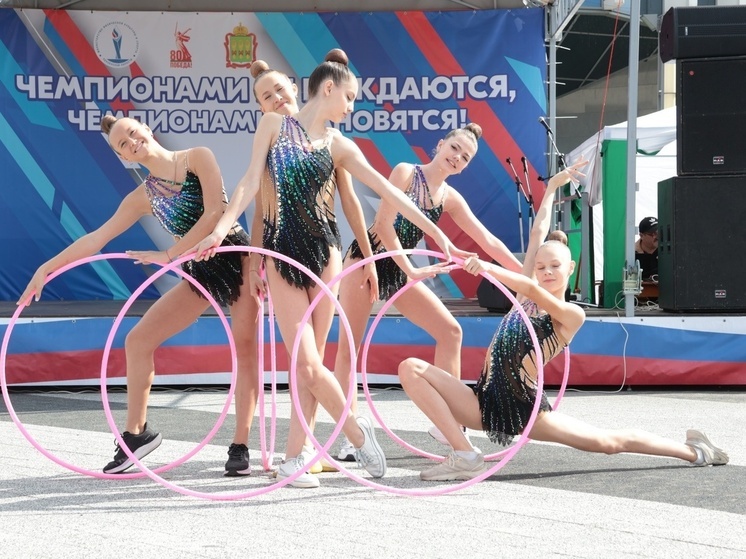 На Юбилейной площади Пензы состоялась презентация спортивных школ