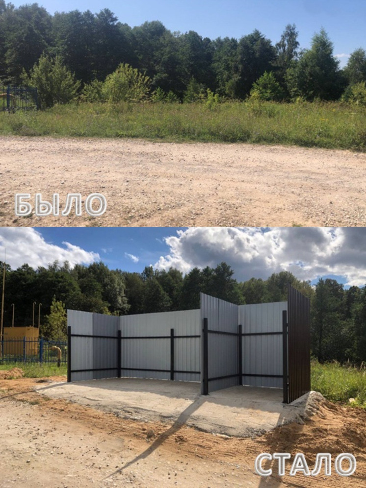 В ферзиковском Бебелево появятся новые контейнерные площадки