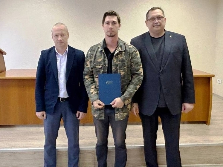 Лучших газовиков наградили в Хлевенском районе Липецкой области