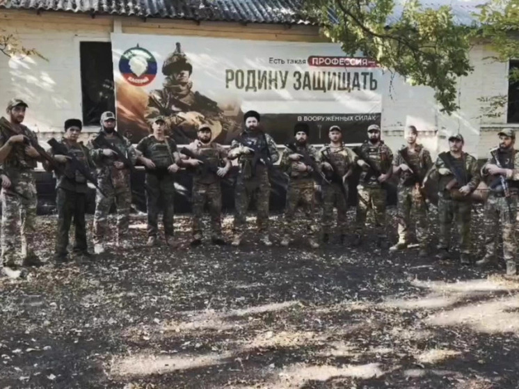 Ставропольские бойцы отмечают на передовой День Терского казачьего войска