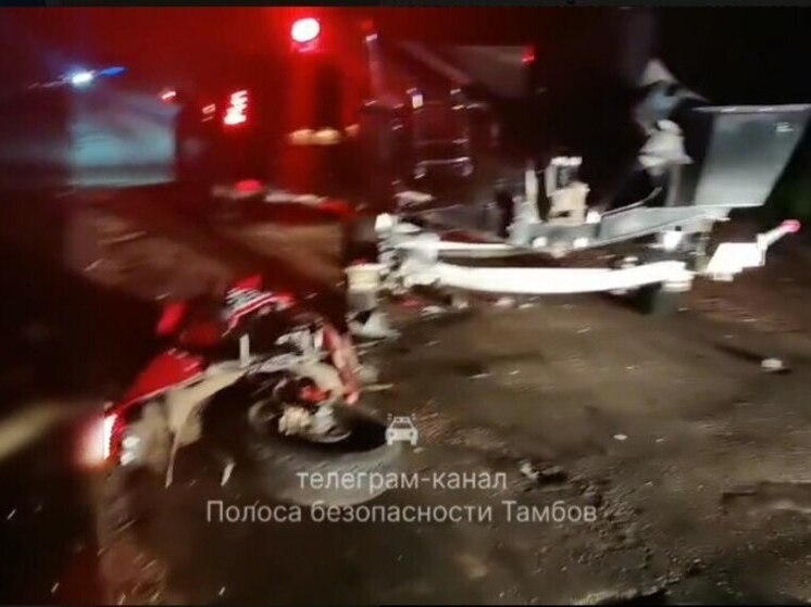 Фатальная гонка за адреналином: под Тамбовом мотоциклист столкнулся с судьбой