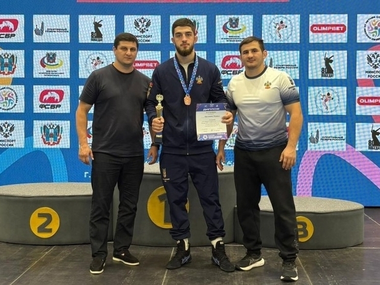 Сочинский борец стал призёром летней Спартакиады молодёжи России