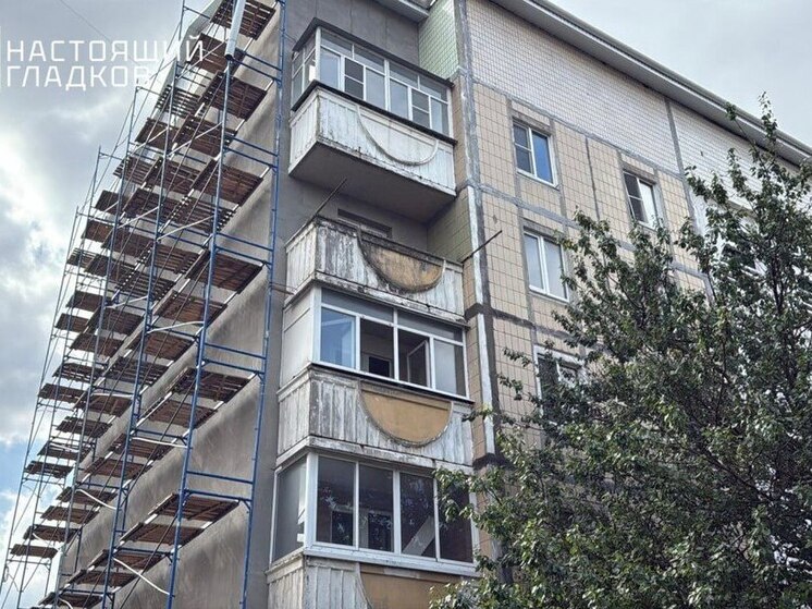 Гладков проверил ход восстановления поврежденных домов в Шебекинском округе