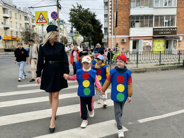 Орловские госавтоинспекторы провели урок безопасности для дошкольников