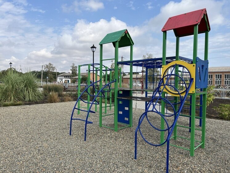 Новую зону отдыха благоустроили в Новоалександровском округе