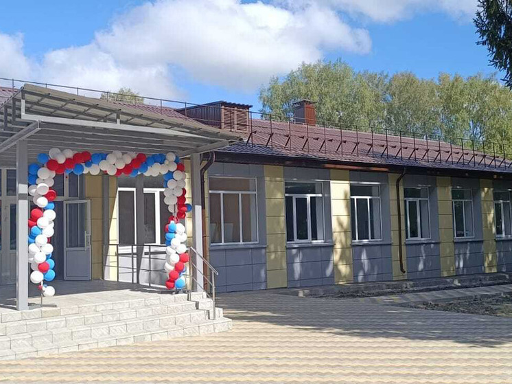 В Орловской области после капремонта открылась Знаменская школа
