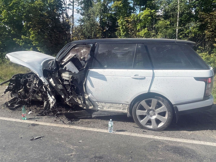 Водитель Range Rover погиб при столкновении с Mercedes на трассе под Липецком