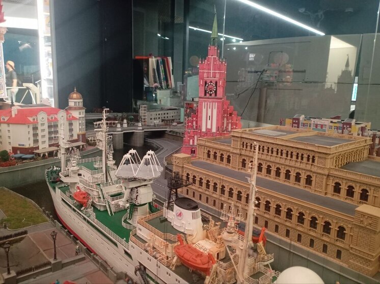 Маленький Калининград поселился в московском музее «Царь-макет»