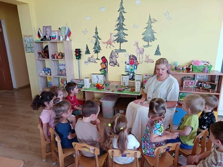 В Пущино заботятся о безопасности дошкольников
