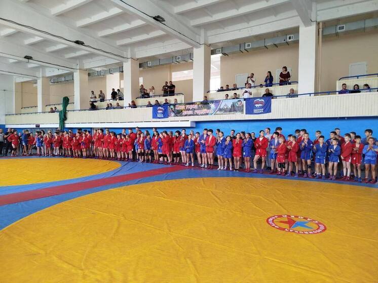 В Шахтерске прошло первенство по самбо