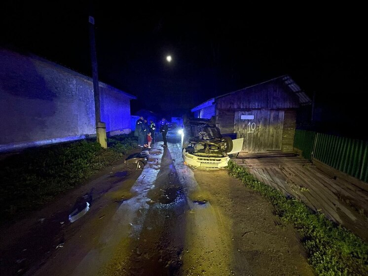 В Горно-Алтайске 4-летняя девочка пострадала в ДТП с «перевертышем»