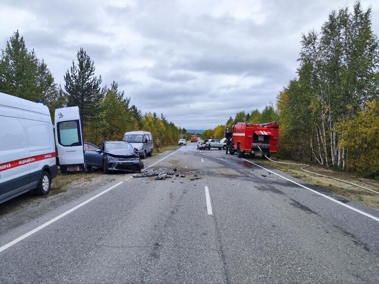 Пять человек пострадали в авариях на дорогах Мурманской области за выходные