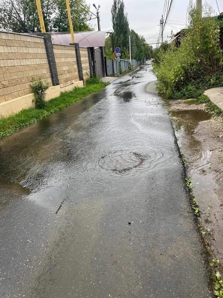 Самарский водоканал пожаловался в прокуратуру из-за утечки на 9-й просеке