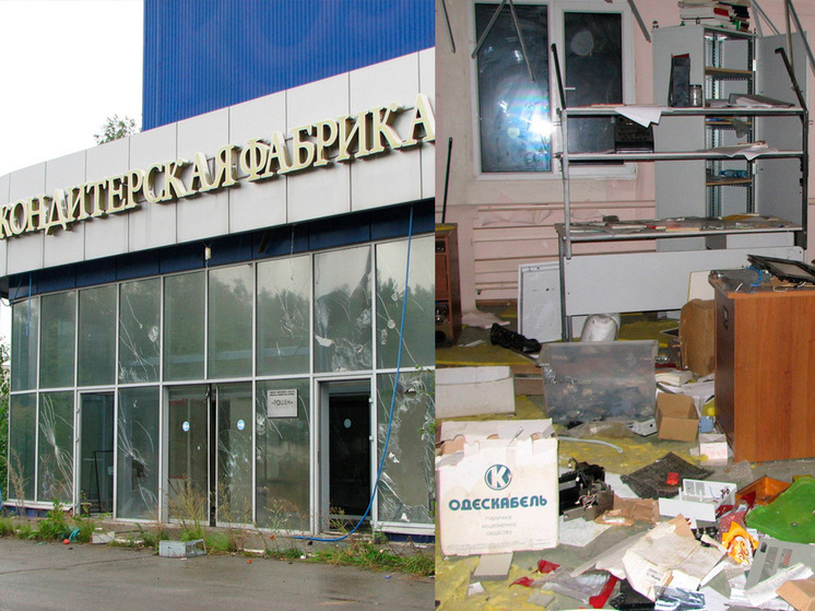 В Липецкой области заброшенная фабрика стала жертвой мародеров