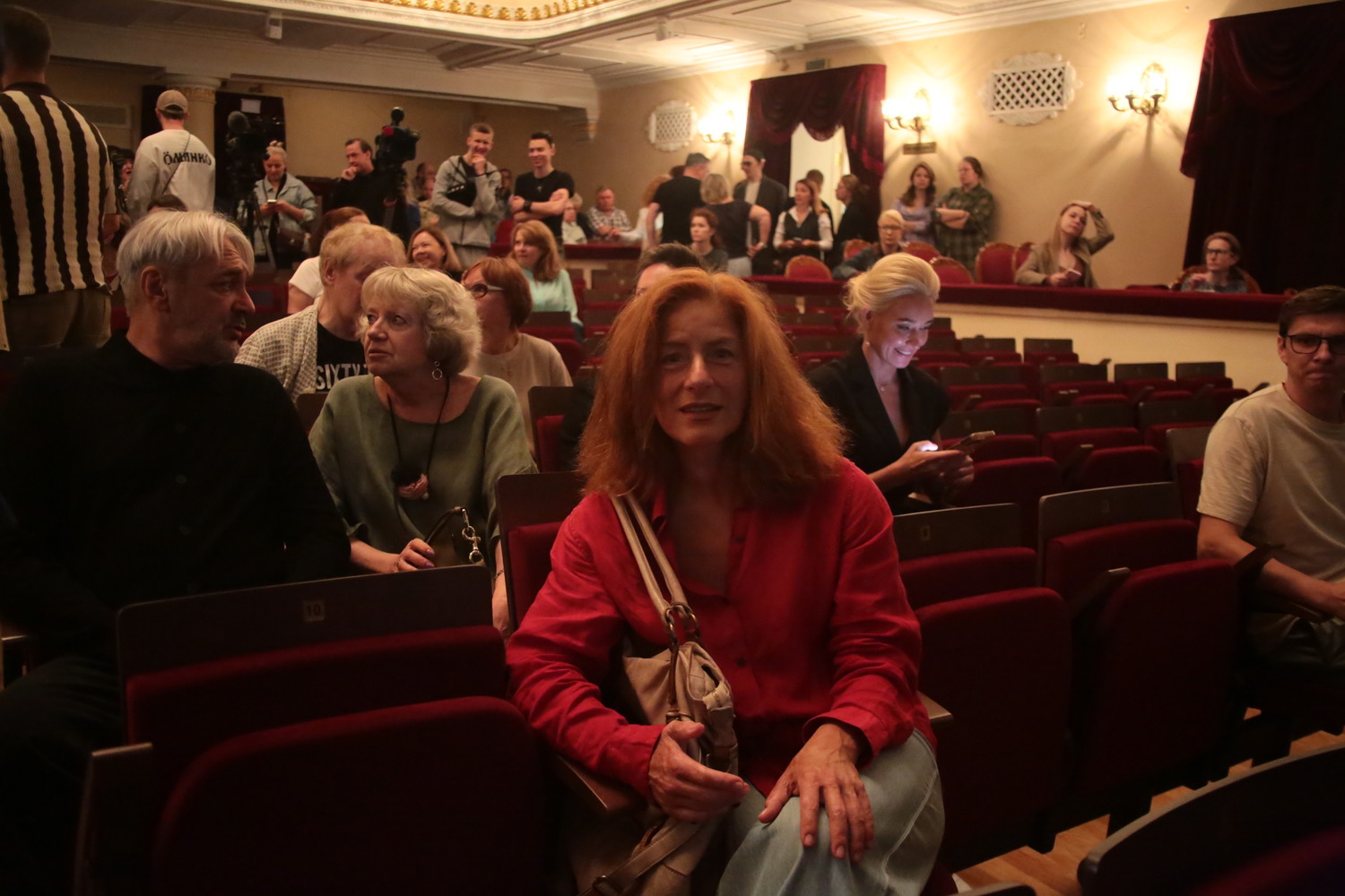 Интерьер Театра Пушкина после обновления