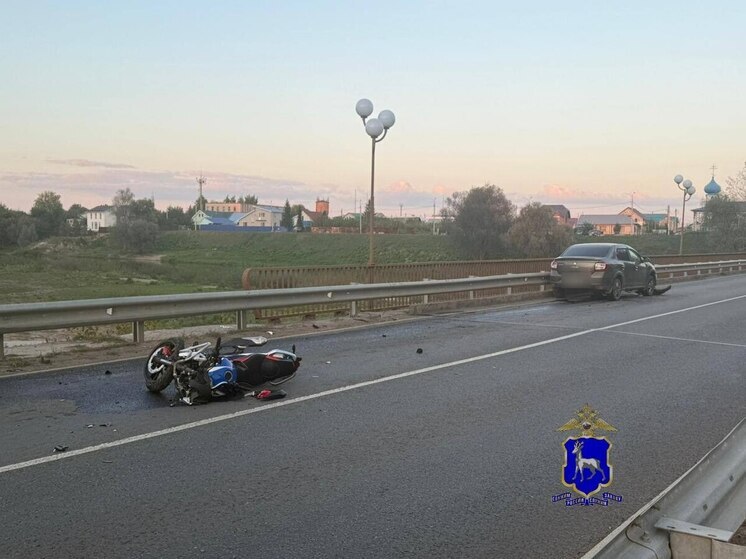 В Красноярском районе Самарской области мотоциклист погиб в ДТП 8 сентября