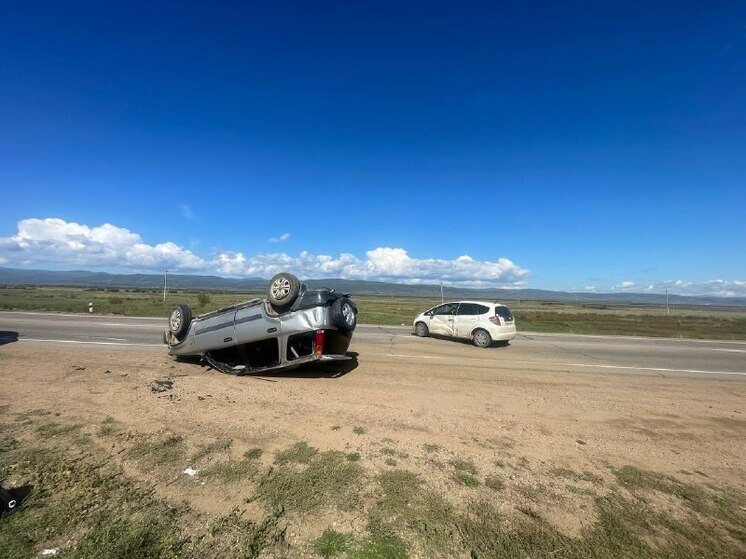 В районе Бурятии в ДТП пострадали двое детей