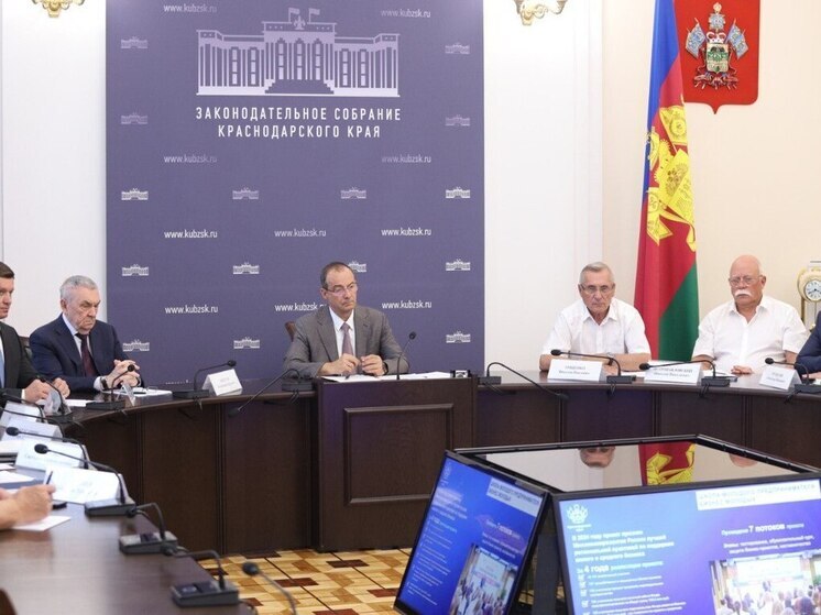 Председатель ЗСК провел планерку по вопросам развития и поддержки МСП в Краснодарском крае