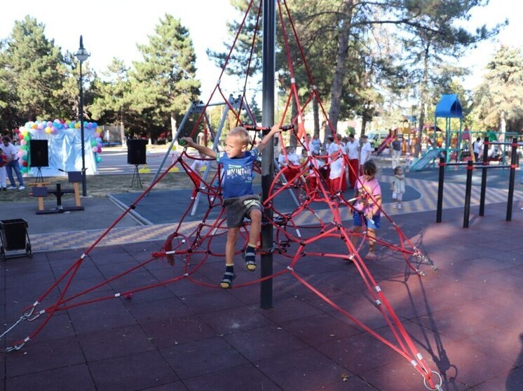 На Ставрополье благоустроили новый сельский парк