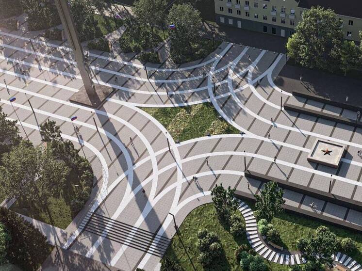 К 400-летию Людинова благоустроят площадь Победы