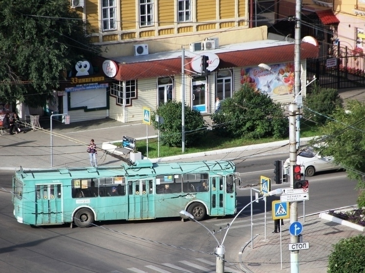 Теплосети перестроят на Бабушкина в Чите из-за троллейбусной линии на КСК