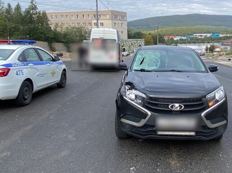 В Мурманске автомобиль сбил пенсионера насмерть