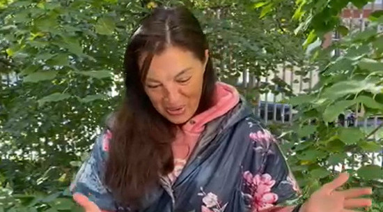Модельер Алиса Толкачева спасла любимые кустарники Вячеслава Зайцева: видео