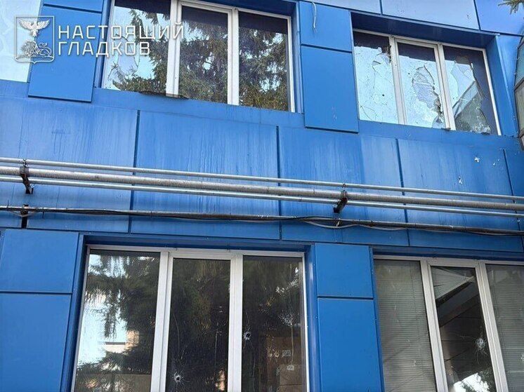 Беспилотник ВСУ атаковал соцобъект в Белгороде