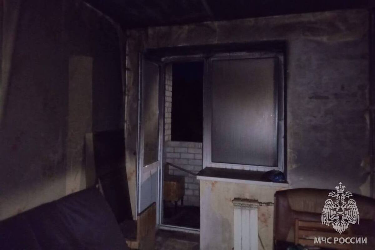В Медногорске на пожаре погиб пожилой мужчина
