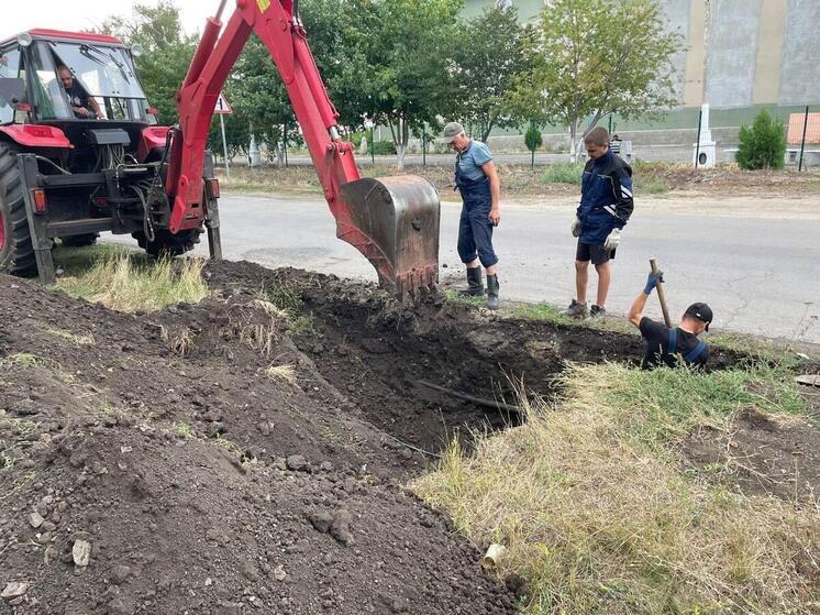 Аварийная бригада из Чувашии продолжает работы в Дмитровке