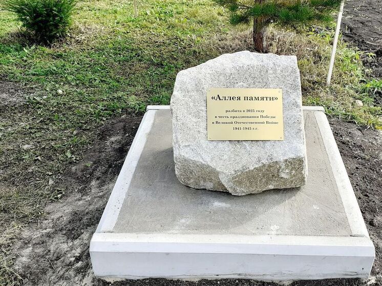 В Омске медики открыли аллею в честь героев Великой Отечественной войны