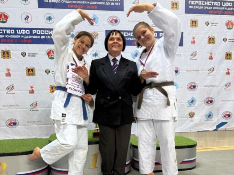 Калужские дзюдоисты завоевали два золота на первенстве ЦФО