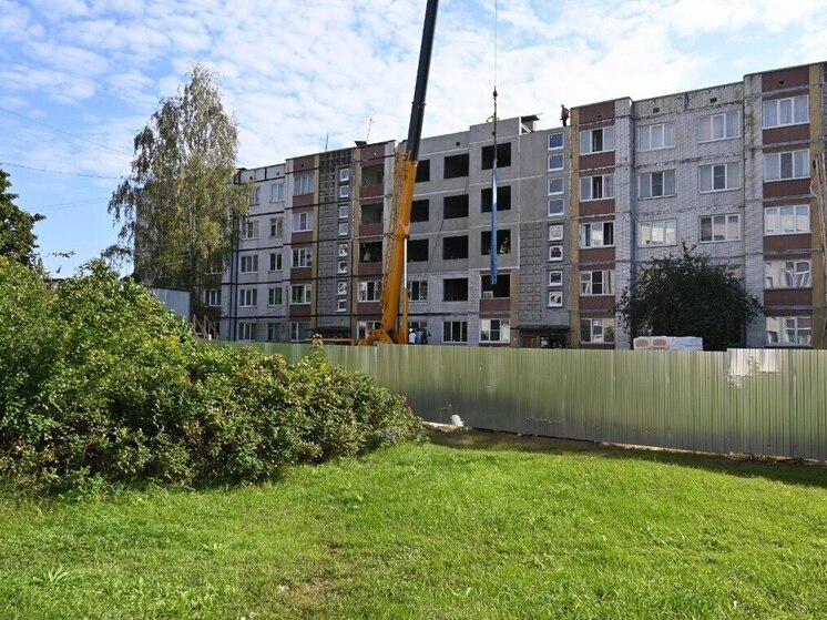 Пострадавший от пожара дом в Приморске близок к завершению ремонта
