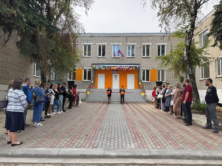 В Первомайске открылся отстроенный калужанами детсад