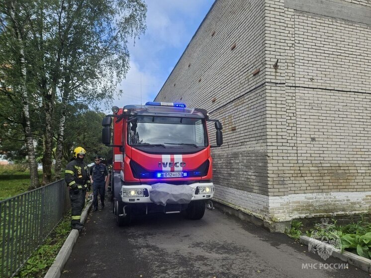 Органы дознания устанавливают причину пожара в многоквартирном доме в Васильково